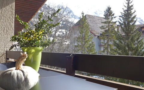 Im Gruebi Apt.5: Himmel, Daytime, Ejendom, Plante, Blad, Arkitektur, Blomsterkrukke, Bygning, Skygge, Urban Design