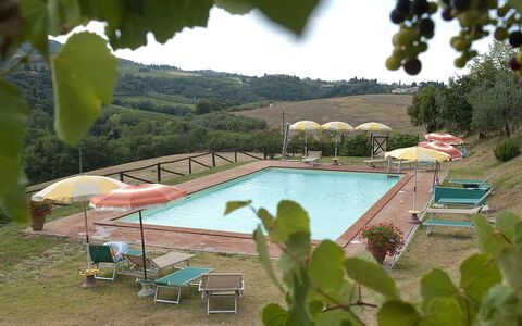 Agriturismo Paterno: Svømmepøl, Ejendom, Fritid, Udvej, Ferie, Villa, Skygge, Træ, Hus, Bygning