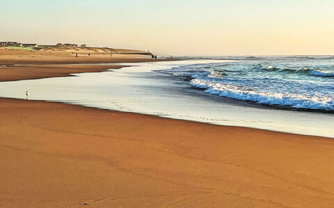 Mimizan 190: Strand, Vand, Krop Af Vand, Naturligt Miljø, Kyst, Horisont, Kyst, Sand, Coastal Og Oceaniske Landskabsformer