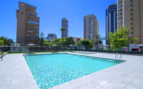 Calpe Calp 438: Bygning, Skyscraper, City, Lejlighed, Byområde, Hovedstadsområde, Ejerlejlighed, Metropolis, Kommerciel Bygning