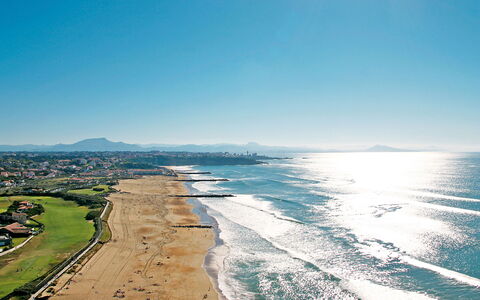 Golf de Chiberta: Himmel, Vand, Krop Af Vand, Strand, Kyst, Horisont, Coastal Og Oceaniske Landskabsformer, Hav, Kyst, Økoregion