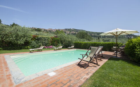 Villa Il Sasso: Ejendom, Svømmepøl, Ejendom, Backyard, Hus, Bygning, Udvej, Ferie, Estate, Græs