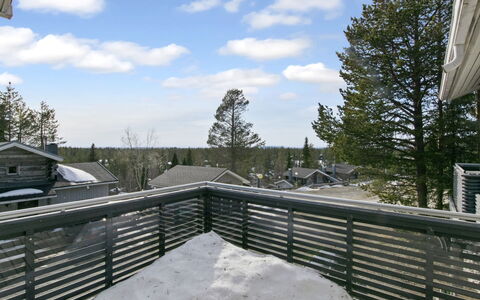 Rukapahta 5: Vinter, Sne, Fryser, Dagslys, Gelænder, Sidespor, Altan, Hegn