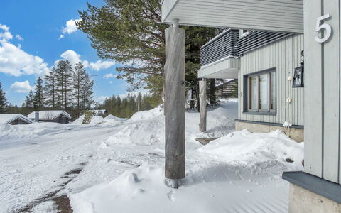 Rukapahta 5: Sne, Træ, Vinter, Sommerhus, Hus, Tag, Hjem, Fryser, Bjælkehytte, Kvist