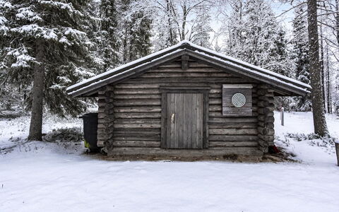 Keloranta: Træ, Sne, Træ, Vinter, Afdeling, Skur, Hytte, Tag, Sommerhus, Hytte