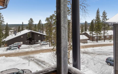 Karhunvartijan Linna B14: Sne, Træ, Vinter, Sommerhus, Hus, Tag, Hjem, Fryser, Bjælkehytte, Kvist