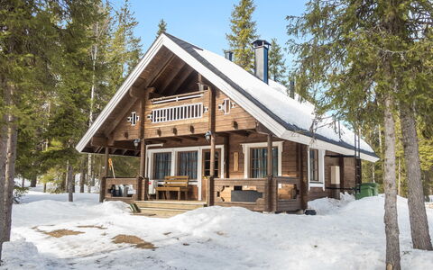 Mustikkaranta: Sne, Træ, Vinter, Sommerhus, Hus, Tag, Hjem, Fryser, Bjælkehytte, Kvist