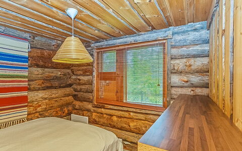 Rukaveska 4A: Sne, Træ, Vinter, Sommerhus, Hus, Tag, Hjem, Fryser, Bjælkehytte, Kvist