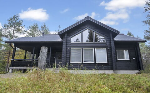 Vuosselin Kataja 5: Træ, Sidespor, Hus, Hjem, Tag, Sommerhus, Veranda, Garden Bygninger, Bjælkehytte, Estate