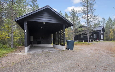 Vuosselin Kataja 5: Træ, Sidespor, Sommerhus, Hus, Hjem, Planke, Garden Bygninger, Bjælkehytte, Hårdttræ, Veranda