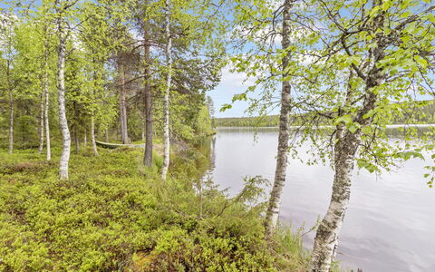 Kuontijärvi B: Træ, Sidespor, Sommerhus, Hus, Hjem, Planke, Garden Bygninger, Bjælkehytte, Hårdttræ, Veranda
