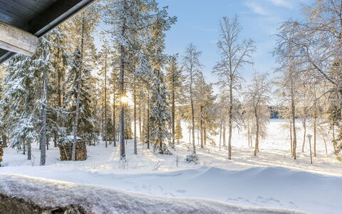 Kuontijärvi B: Træ, Sidespor, Sommerhus, Hus, Hjem, Planke, Garden Bygninger, Bjælkehytte, Hårdttræ, Veranda