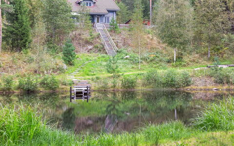 Vesan Villa: Naturligt Miljø, Hus, Bank, Sommerhus, Plantesamfund, Vandløb, Bredzonens, Skov