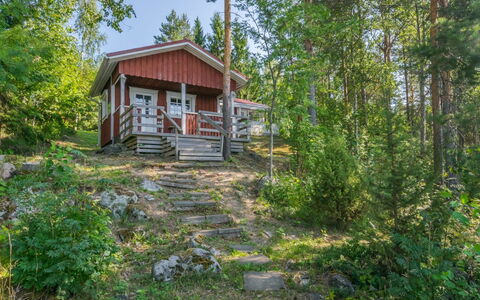Kiviaho: Vandvej, Bank, Vandløb, Sø, Sommerhus, Skov, Kanal, Reservoir, Bjælkehytte