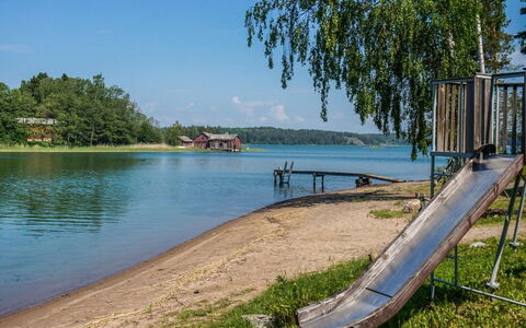 Nokikana 7: Vandvej, Bank, Vandløb, Sø, Sommerhus, Skov, Kanal, Reservoir, Bjælkehytte