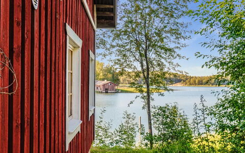 Rantasipi 1: Vandvej, Bank, Vandløb, Sø, Sommerhus, Skov, Kanal, Reservoir, Bjælkehytte