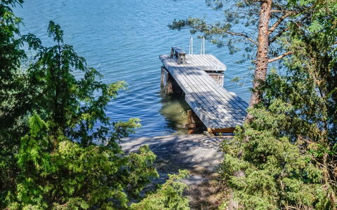 Rantasipi 1: Vandvej, Bank, Vandløb, Sø, Sommerhus, Skov, Kanal, Reservoir, Bjælkehytte