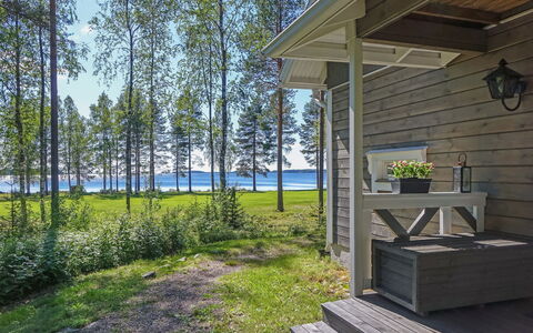 Aallotar Havina: Træ, Sommerhus, Bjælkehytte, Skov, Skur, Garden Bygninger, Lærk, Woodland, Bejdse