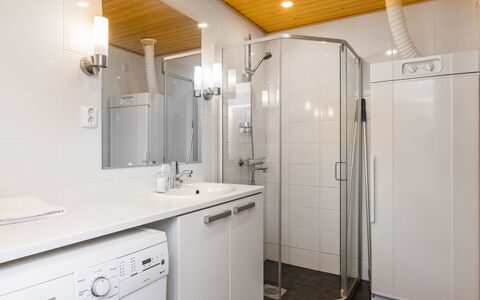 Ruka Ski Chalets 64, 1503: Træ, Sidespor, Sommerhus, Hus, Hjem, Planke, Garden Bygninger, Bjælkehytte, Hårdttræ, Veranda
