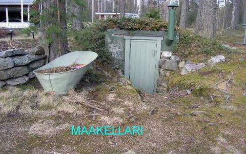 Elsanranta: Træ, Sommerhus, Bjælkehytte, Skov, Skur, Garden Bygninger, Lærk, Woodland, Bejdse