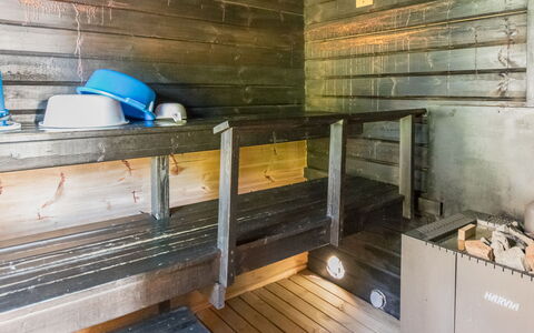 Heikinranta: Træ, Sommerhus, Bjælkehytte, Skov, Skur, Garden Bygninger, Lærk, Woodland, Bejdse