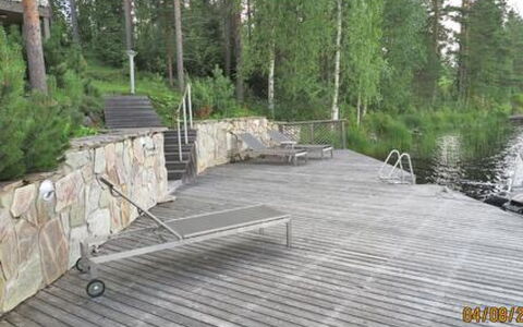 Villa Pinjaranta: Vandvej, Bank, Vandløb, Sø, Sommerhus, Skov, Kanal, Reservoir, Bjælkehytte