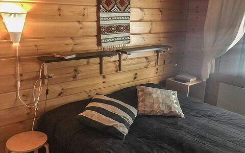 Lomaylläs B26 Palovaarankaarre 8 a: Vandvej, Bank, Vandløb, Sø, Sommerhus, Skov, Kanal, Reservoir, Bjælkehytte