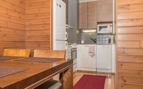 Ylläs Chalets A402: Vandvej, Bank, Vandløb, Sø, Sommerhus, Skov, Kanal, Reservoir, Bjælkehytte