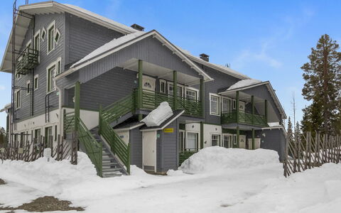 Ylläs-Eeli Green House C2: Sommerhus, Hus, Hjem, Garden Bygninger, Sidespor, Bjælkehytte, Stuehus, Estate, Skur, Gård