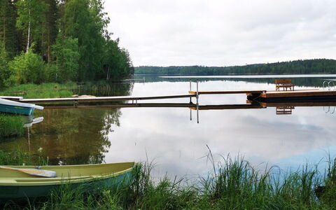 Hämyrinne: Træ, Sommerhus, Bjælkehytte, Skov, Skur, Garden Bygninger, Lærk, Woodland, Bejdse