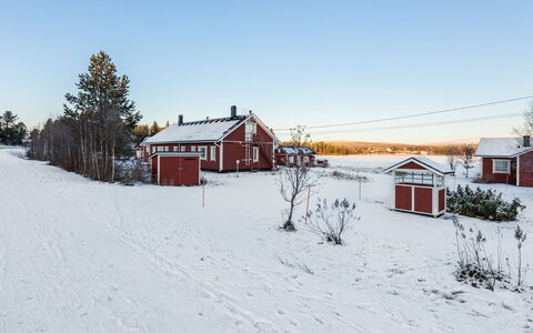 Tammukka i: Træ, Bank, Hus, Sommerhus, Sø, Dam, Skov, Bjælkehytte