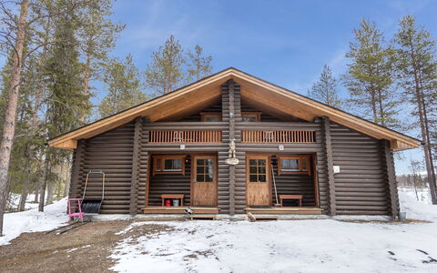 Jänkäluppo 1: Træ, Bank, Hus, Sommerhus, Sø, Dam, Skov, Bjælkehytte
