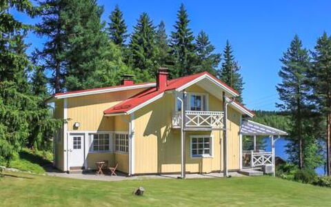Keitaanniemen Lomamökki: Træ, Sommerhus, Bjælkehytte, Skov, Skur, Garden Bygninger, Lærk, Woodland, Bejdse
