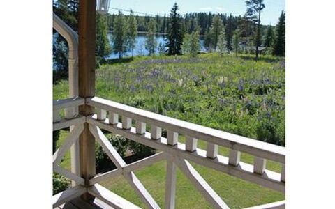 Keitaanniemen Lomamökki: Træ, Sommerhus, Bjælkehytte, Skov, Skur, Garden Bygninger, Lærk, Woodland, Bejdse