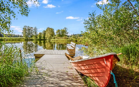 Marttalanmäki: Vand, Krop Af Vand, Grøn, Natur, Naturlige Landskab, Bank, Sommer, Vandløb, Afspejling, Vandvej
