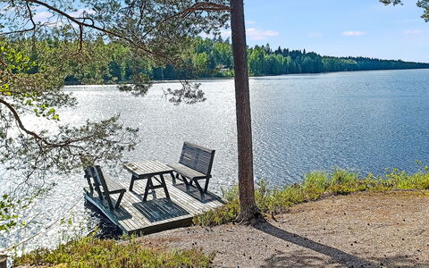Sieralahden Lomakylä, Mökki 2: Sommerhus, Hus, Hjem, Garden Bygninger, Sidespor, Bjælkehytte, Stuehus, Estate, Skur, Gård