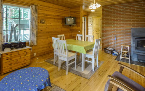Sieralahden Lomakylä, Mökki 2: Sommerhus, Hus, Hjem, Garden Bygninger, Sidespor, Bjælkehytte, Stuehus, Estate, Skur, Gård