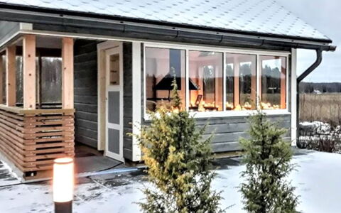 Villa Paasirinne a: Sommerhus, Hus, Hjem, Garden Bygninger, Sidespor, Bjælkehytte, Stuehus, Estate, Skur, Gård