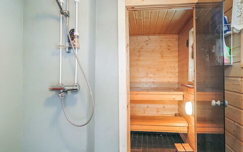 Inninniemi: Træ, Sommerhus, Bjælkehytte, Skov, Skur, Garden Bygninger, Lærk, Woodland, Bejdse