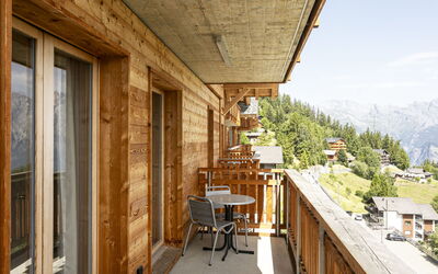 Feriebolig:&nbsp;T-Resort la Tzoumaz 3P6 Vue Vallée 900.6