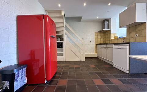 Bungalowpark Landsrade: Bygning, Cabinetry, Indretning, Gulvbelægning, Etage, Hus, Træ, Gas, Loft