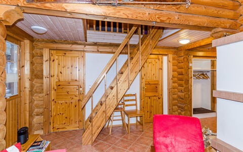 Purnuranta C: Træ, Sommerhus, Bejdse, Hårdttræ, Bjælkehytte, Planke, Loft, Naturmateriale, Tømmer, Garden Bygninger