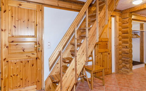 Purnuranta C: Træ, Sommerhus, Bejdse, Hårdttræ, Bjælkehytte, Planke, Loft, Naturmateriale, Tømmer, Garden Bygninger