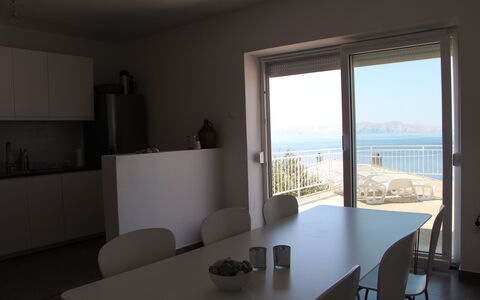 Stunning view from the breakfast table