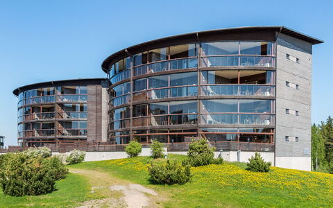 Tahko Spa Suites Orange a 4: Træ, Sommerhus, Bejdse, Hårdttræ, Bjælkehytte, Planke, Loft, Naturmateriale, Tømmer, Garden Bygninger