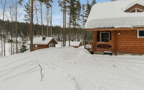 Vuorilahti: Sne, Træ, Vinter, Sommerhus, Hus, Hjem, Fryser, Geologiske Fænomen, Bjælkehytte