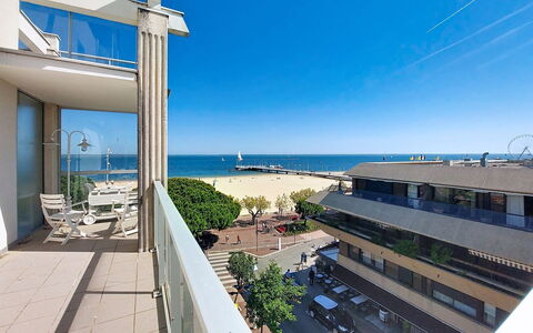 Arcachon 241: Lejlighed, Altan, Kyst, Hotel, Udvej, Badeby, Ferieby, Bugt, Penthouselejlighed