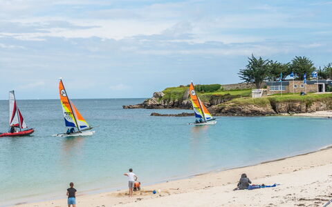 Village du Port: Strand, Ferie, Båd, Køretøj, Kyst, Hav, Turisme, Sommer, Himmel, Sailing