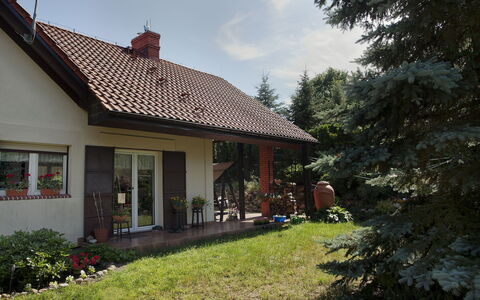 Latków: Græs, Hjem, Land Lot, Have, Bunddække, Dør, Sidespor, Stuehus, Garden Bygninger