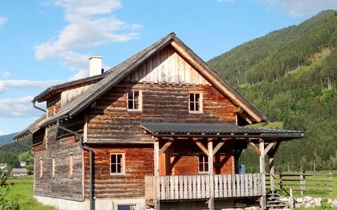 Steiners Blockhütte: Sky, Himmel, Plante, Bygning, Vindue, Hus, Naturlige Landskab, Træ, Bjerg, Træ